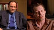 James Gandolfini in The Sopranos and Steve Buscemi in Trees Lounge | Image via HBO Entertainment and Live Entertainment