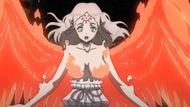 Fana as possessed by an elf used Flame Recovery Magic (Image Source: Studio Pierrot)