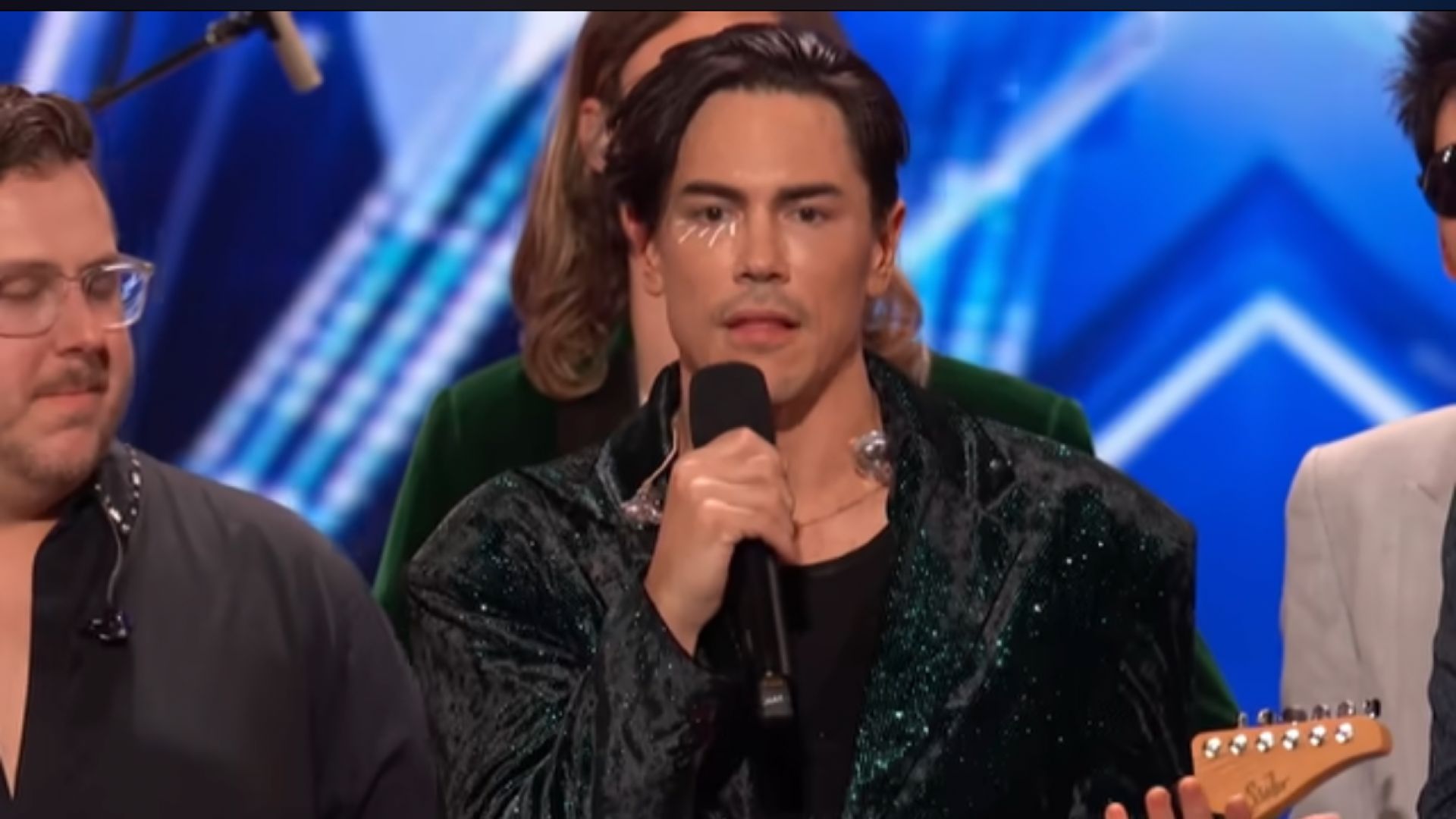 Sandoval of the Vanderpump Rules show surprised judges and viewers as he auditioned for the reality competition series (Image via YouTube/@America&rsquo;s Got Talent)