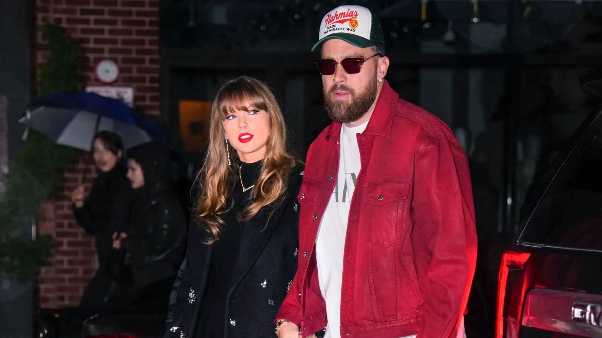 Taylor Swift and Travis Kelce