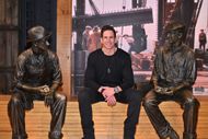 Tarek El Moussa at the Empire State Building (Image via Getty)