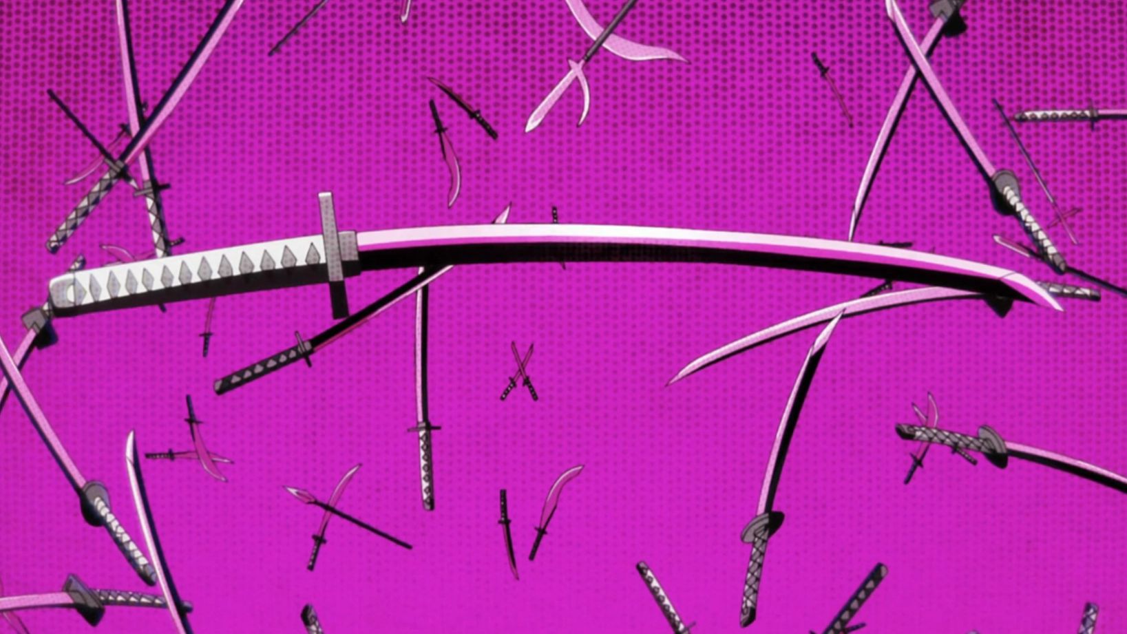 Zanpakuto as seen in anime 