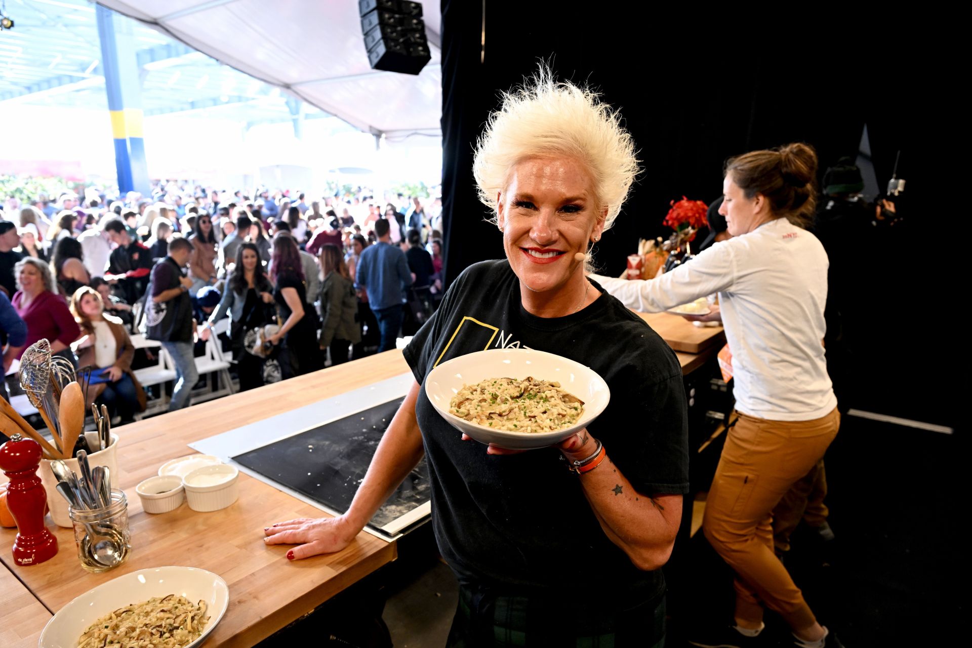 Food Network New York City Wine &amp; Food Festival presented by Capital One - Grand Tasting featuring Culinary Demonstrations presented by Liebherr Appliances - Source: Getty