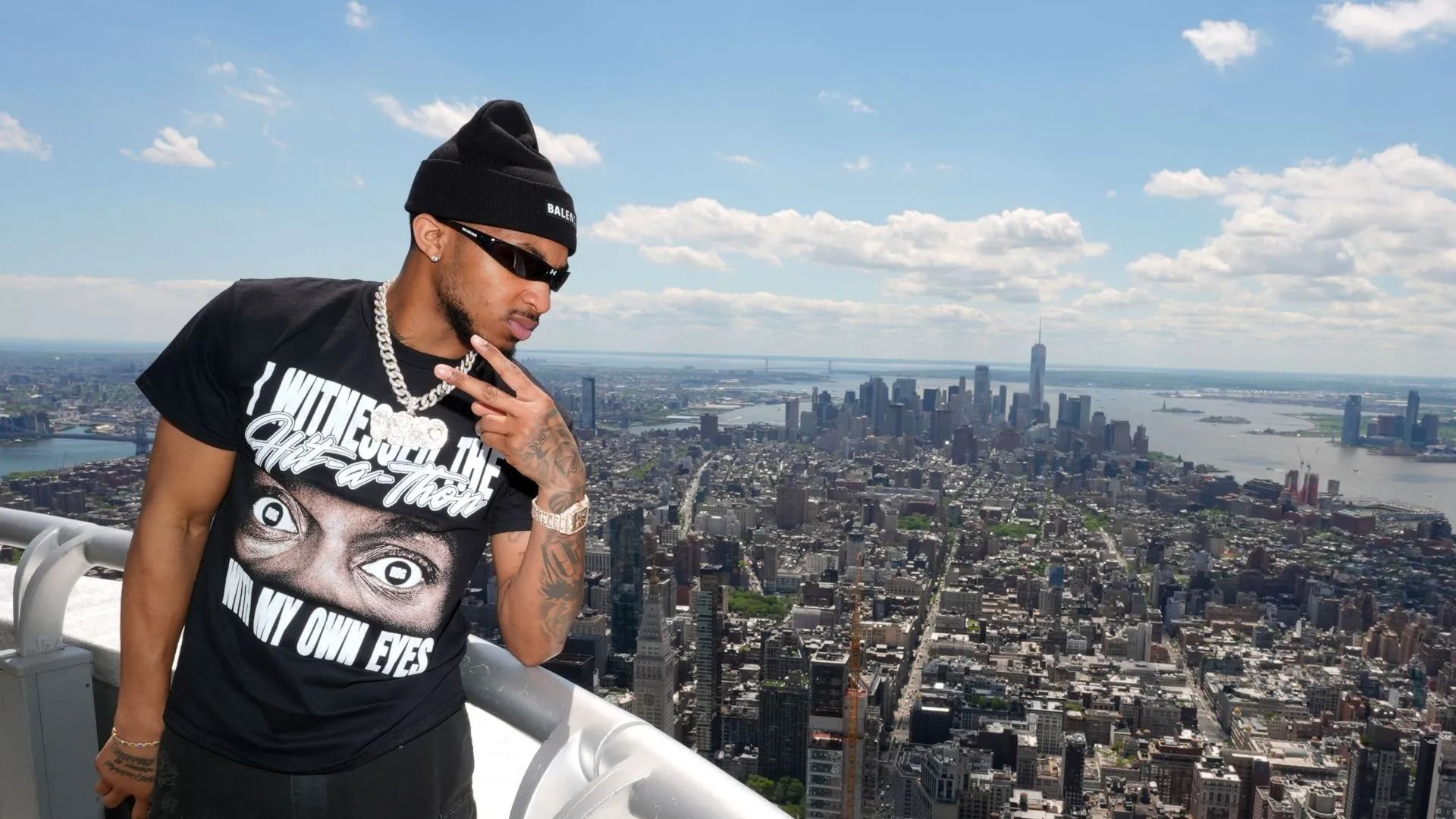 DDG Visits the Empire State Building - Source: Getty