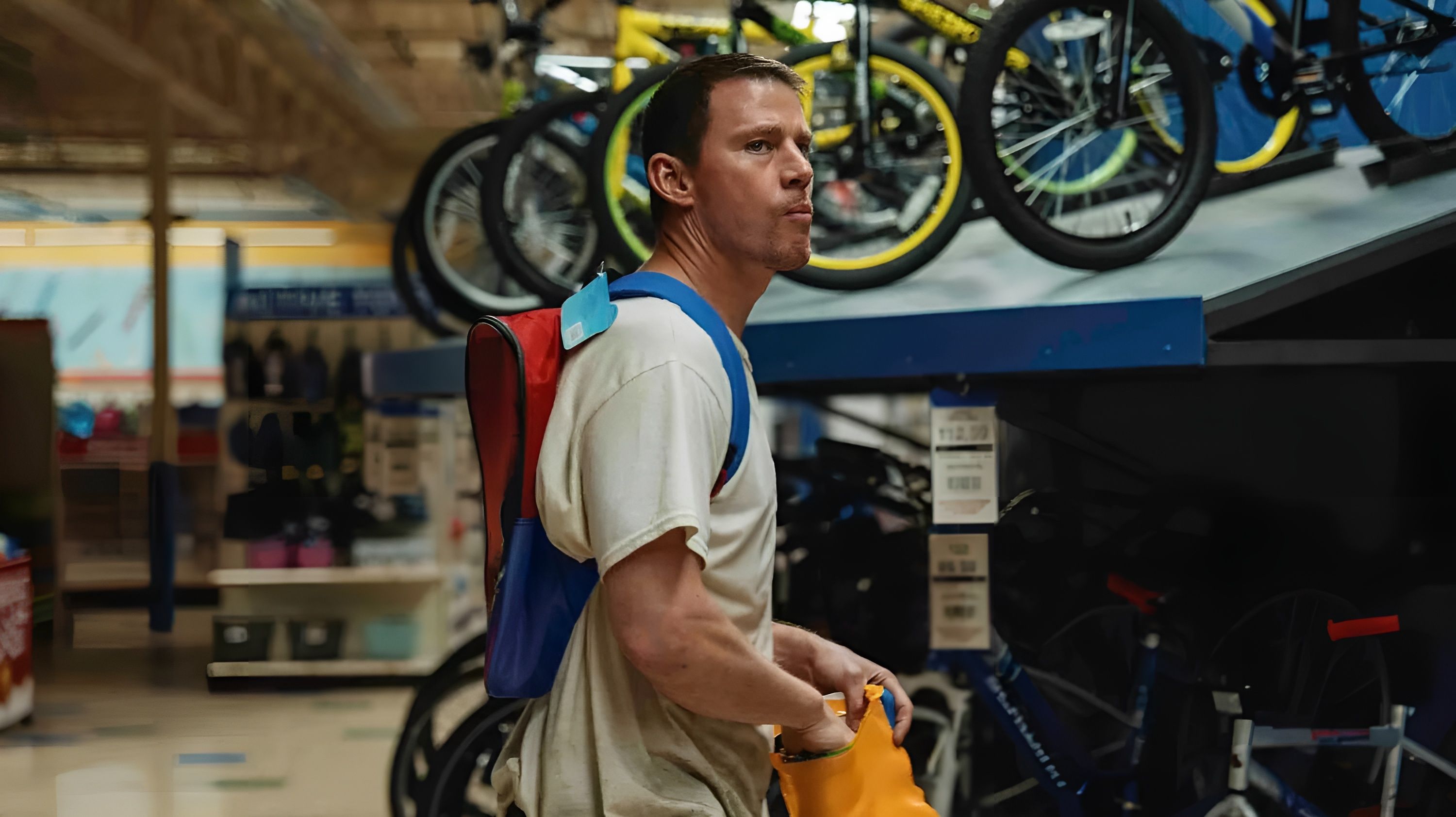 A still from Roofman (Image via Paramount Pictures) 