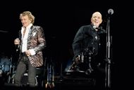 Billy Joel And Rod Stewart In Concert - Source: Getty
