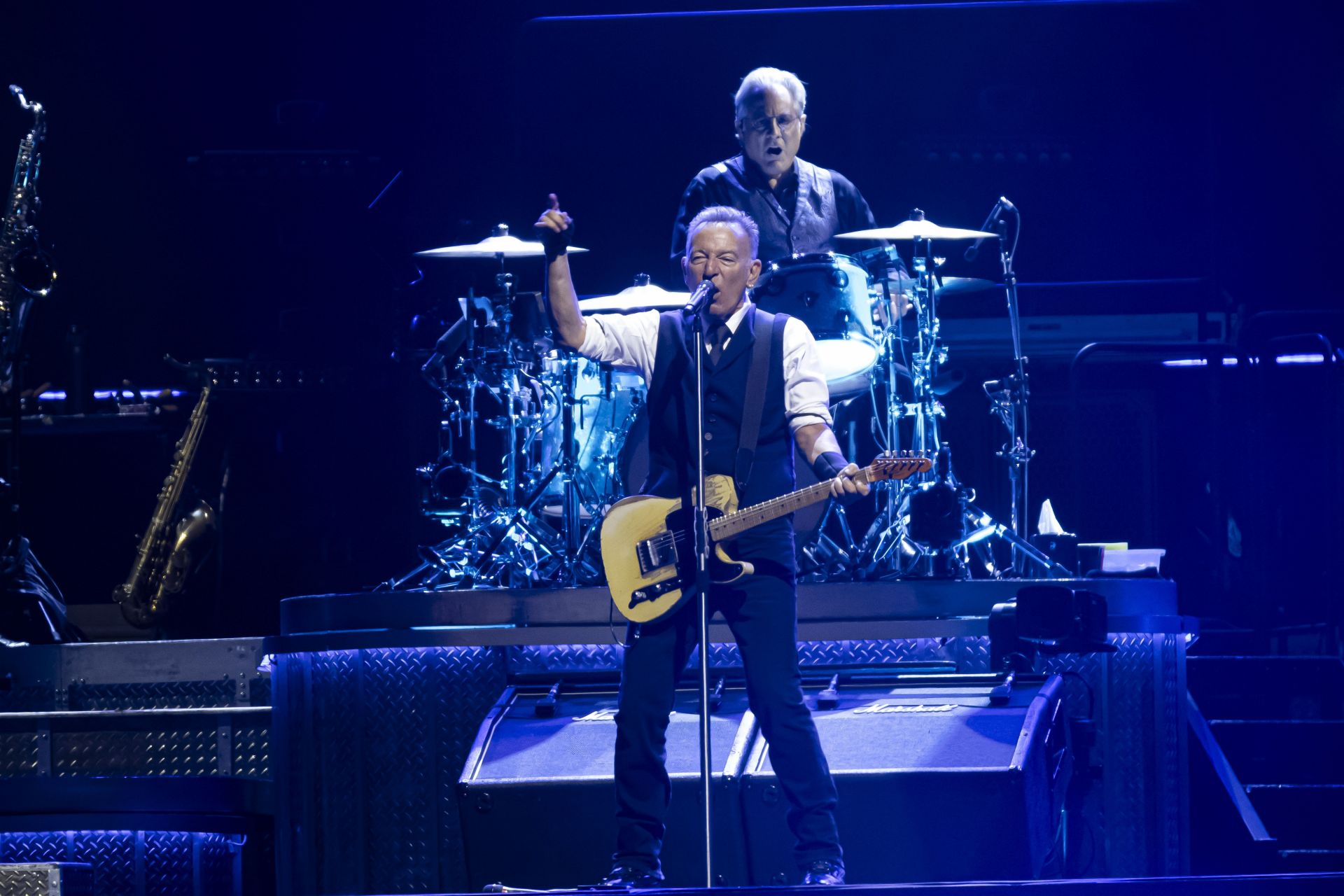 Bruce Springsteen And The E Street Band Perform At Decathlon Arena In Lille - Source: Getty