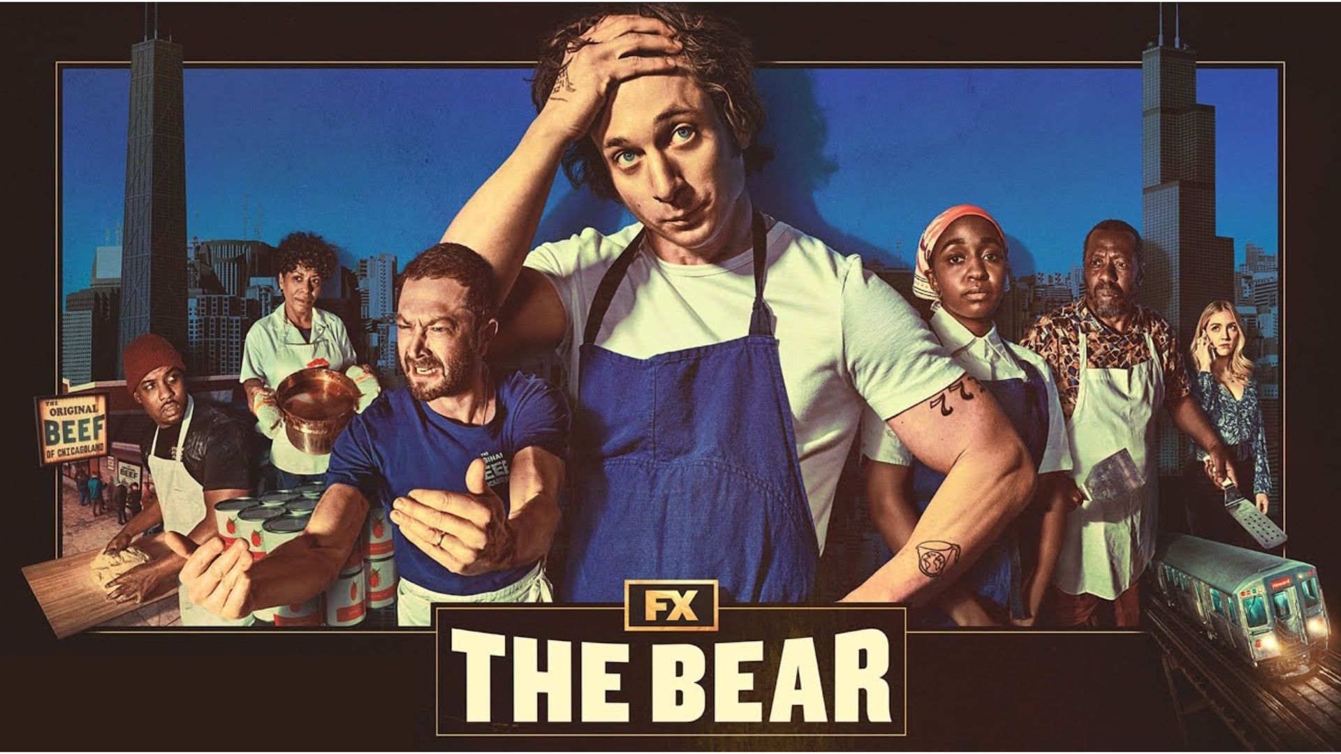 Promotional poster for The Bear | Image via hulu
