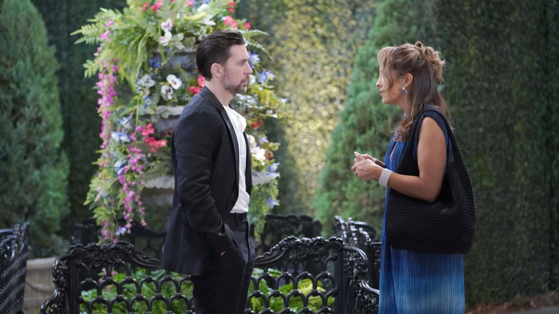 Together again for the first time! Cane (Billy Flynn) is back in Lily