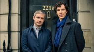 Martin Freeman and Benedict Cumberbatch in the BBC series (Image via Prime Video)