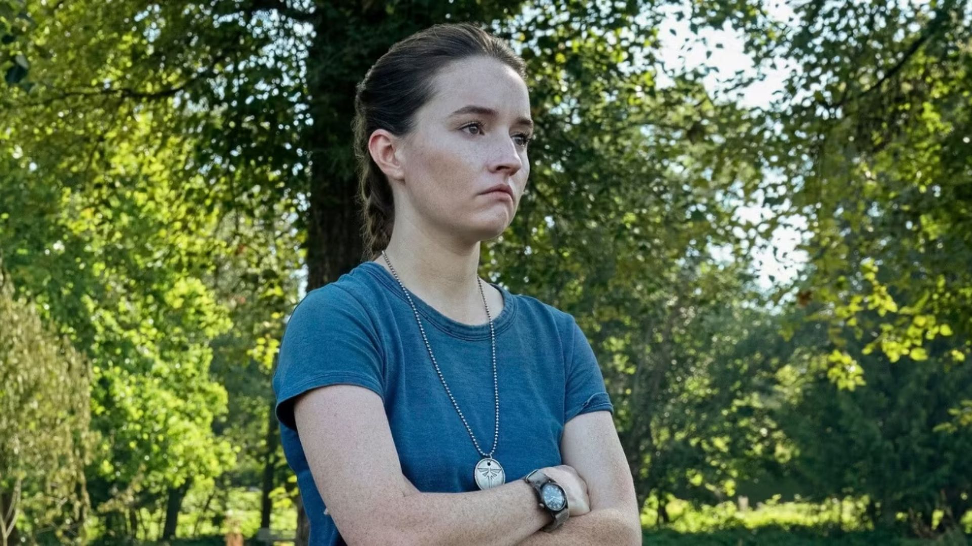 Abby in The Last of Us Season 2 (Image via HBO)