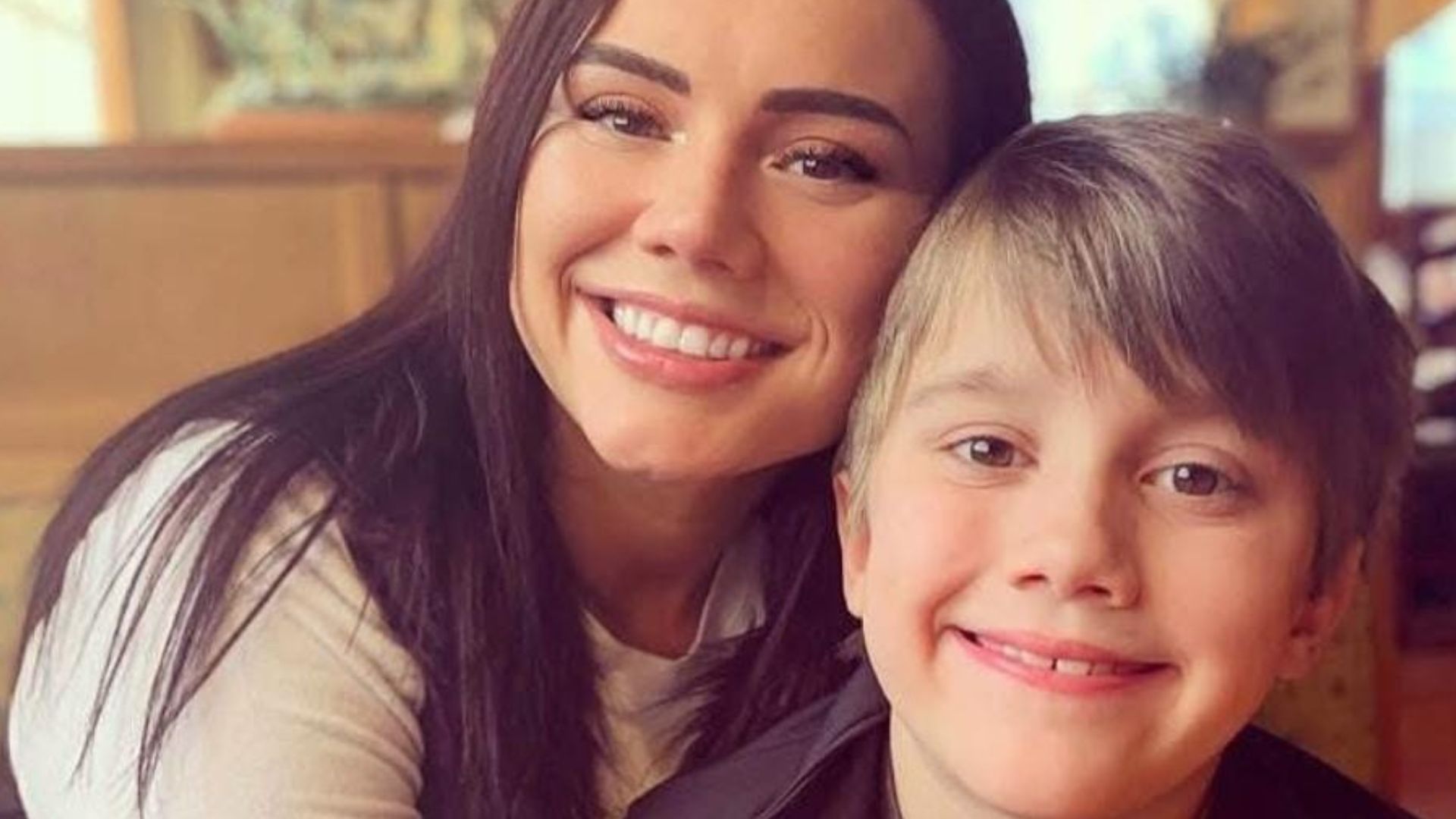 Whitney Purvis with her son Weston Jr