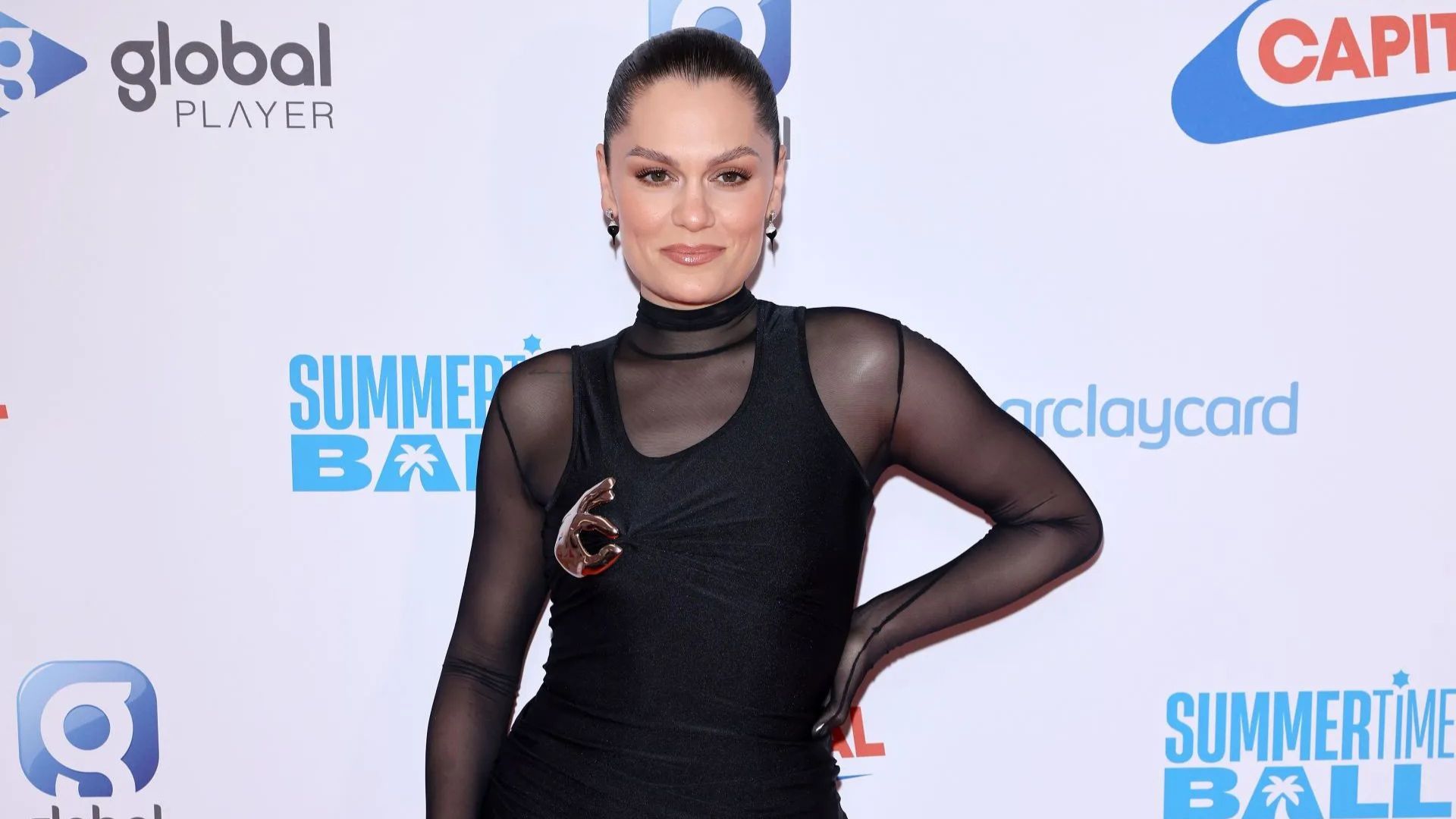 Jessie J attends the Capital Summertime Ball 2025 at Wembley Stadium (Source: Getty)