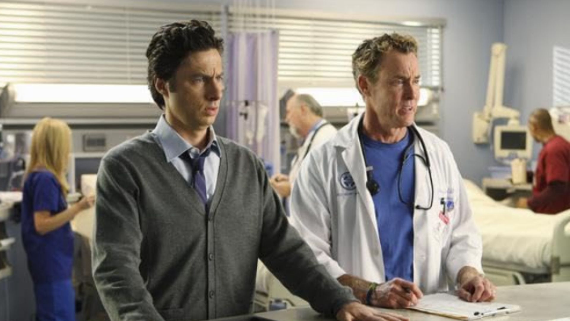 Which characters will the Scrubs revival focus on? (Image via ABC)