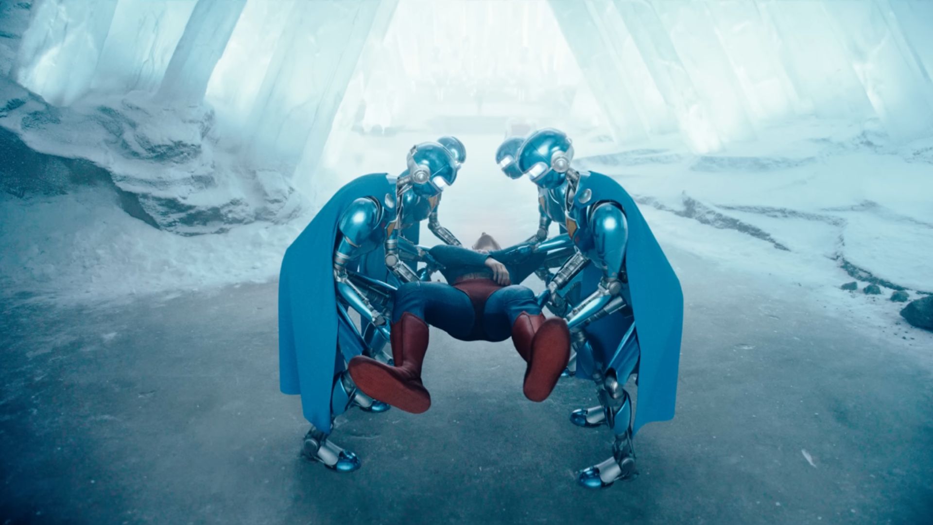 A still from the DCU movie Superman | Image Source: DC