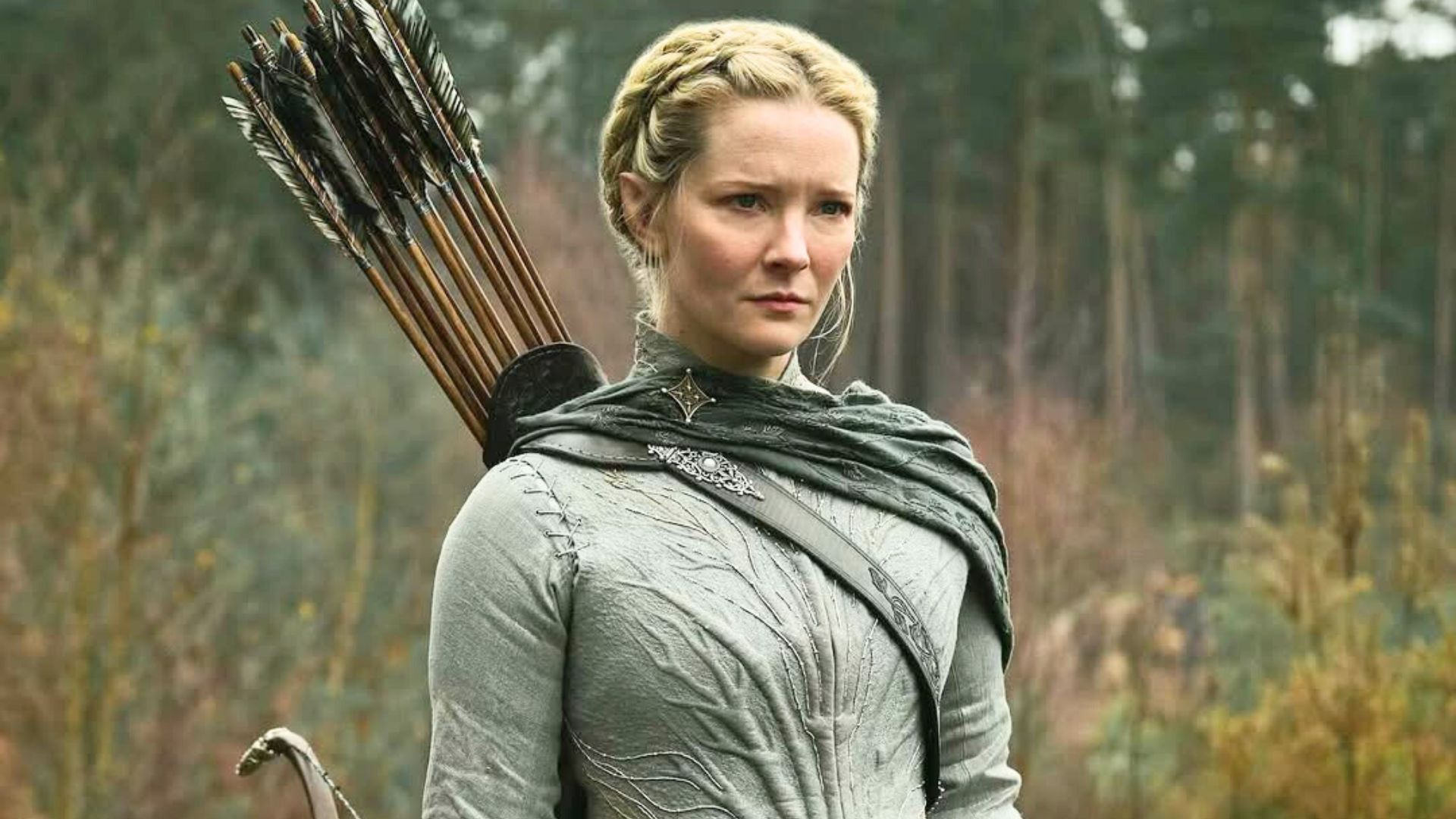 Morfydd Clark in Rings of Power | Image via Instagram: primevideo