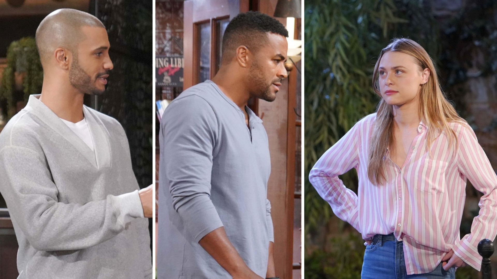 Holden, Nate, and Claire on The Young and the Restless | Image: JPI