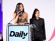 Kim Kardashian and North West in 2023 (Image via Getty)