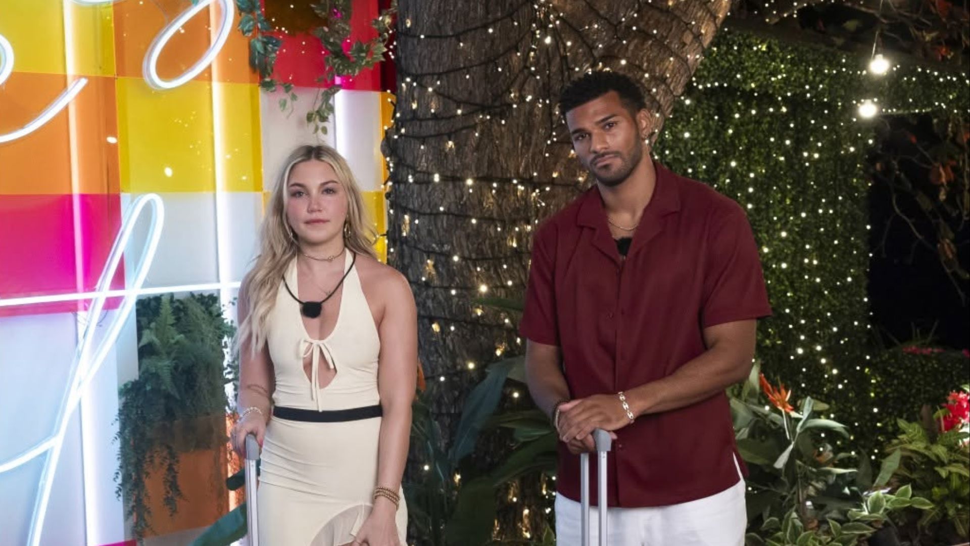 Hannah and Jeremiah on Love Island USA (Image via Instagram/ @loveislandusa)