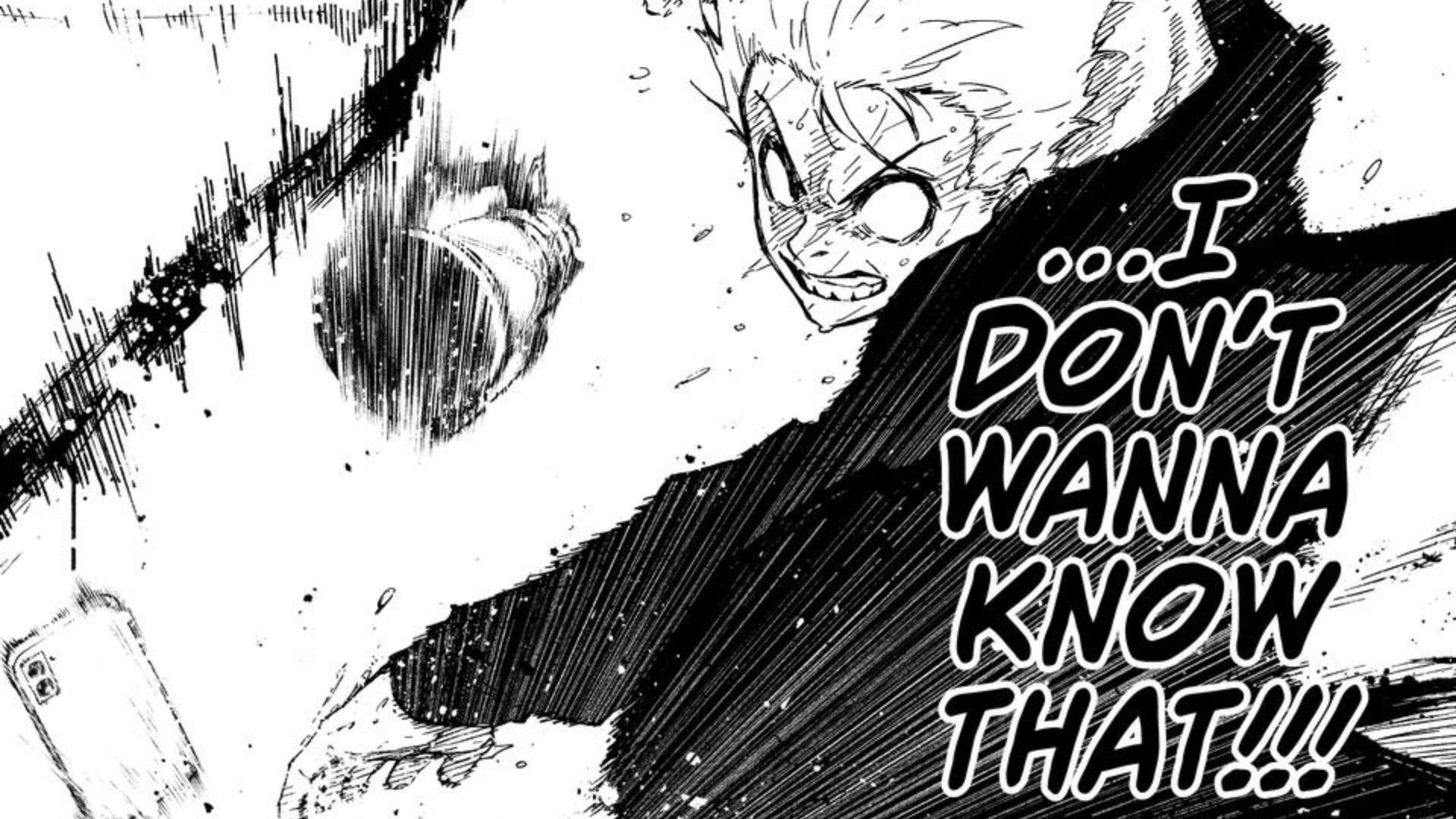 Nagi as seen in the Blue Lock manga 