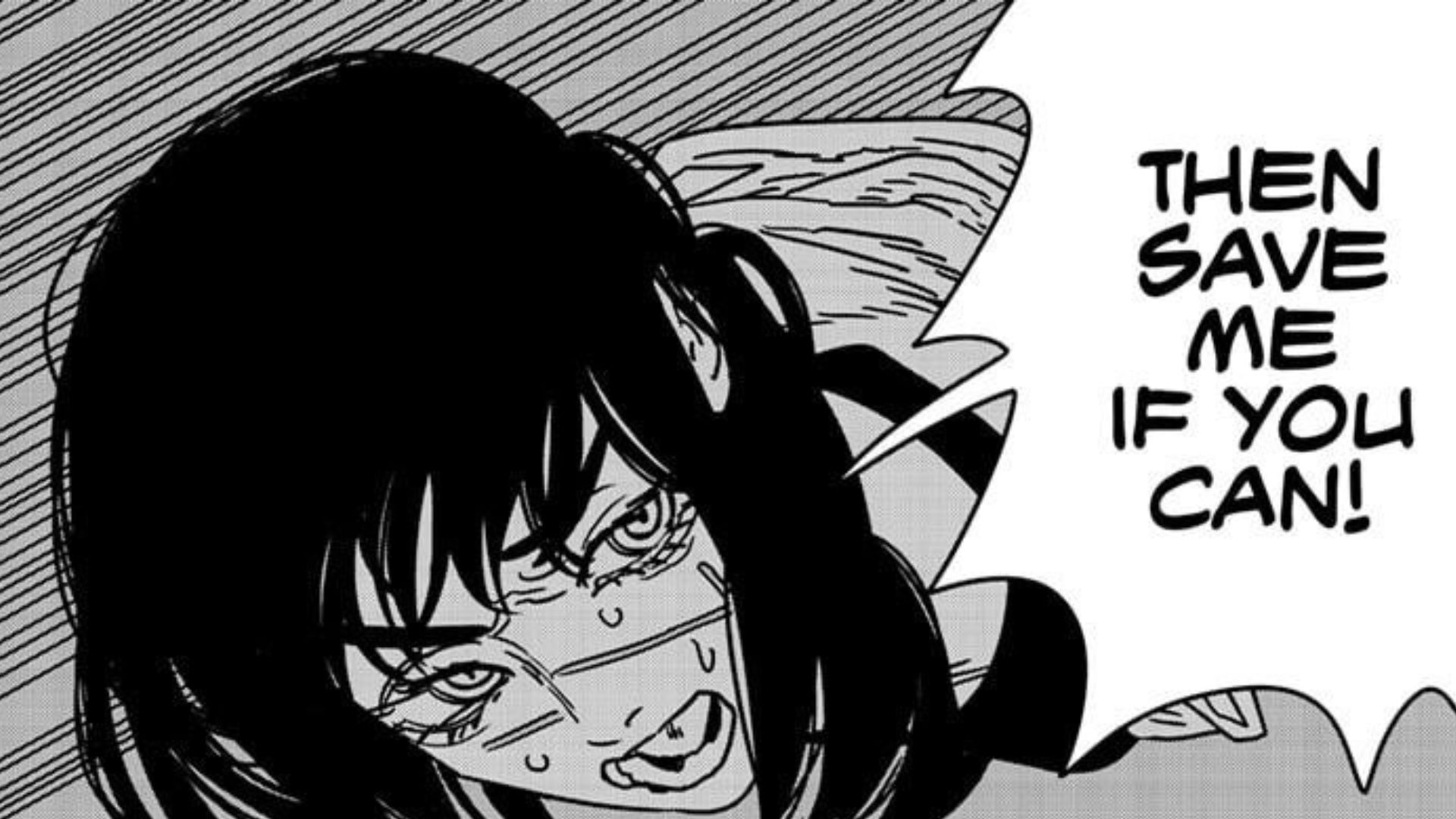 Yoru as seen in Chainsaw Man chapter 205 