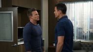 Jason and Drew face off about Michael and the kids on General Hospital | Image: ABC|
