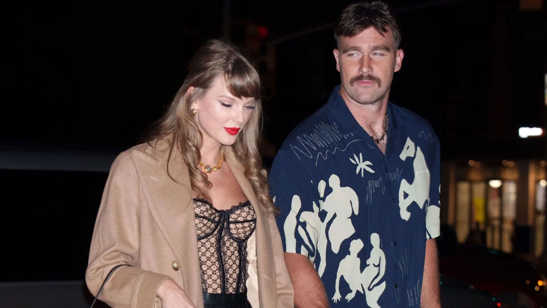 Taylor Swift and Travis Kelce
