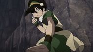 Toph as seen Earthbending in the series (Image Source: Nickelodeon Animation Studio)