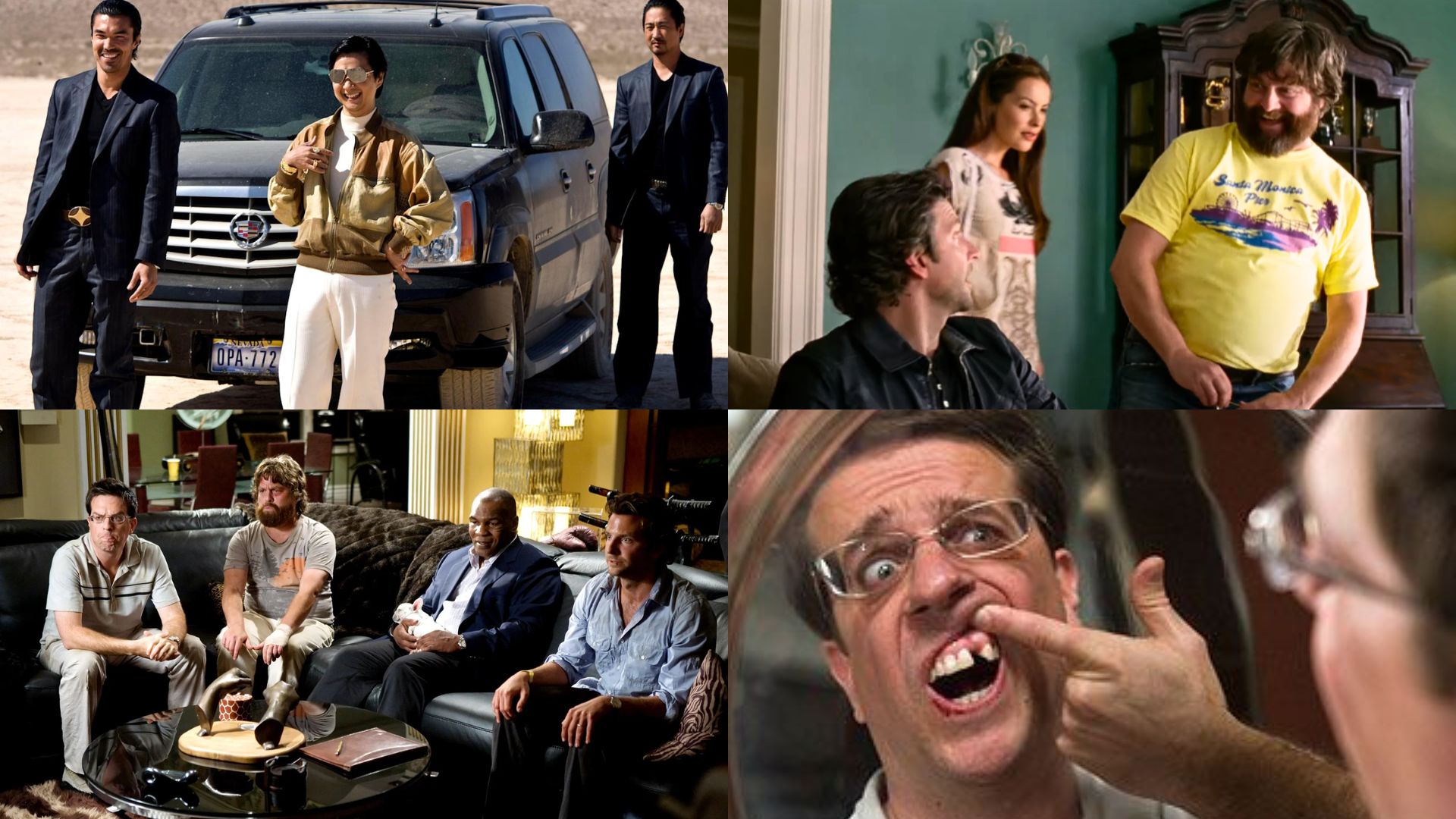Behind-the-scenes facts from The Hangover Trilogy | Images via Warner Bros. Entertainment and Apple TV