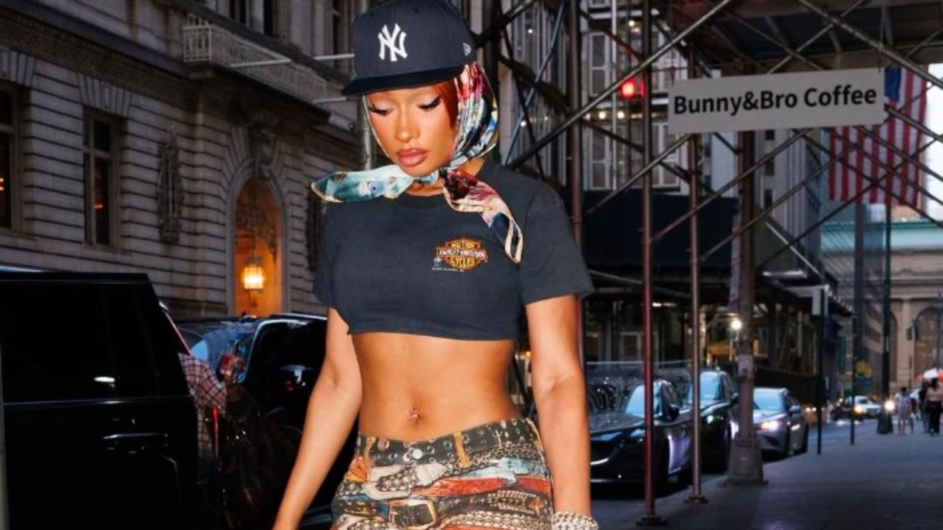 Love Island USA guest host Megan Thee Stallion (image via Instagram/@theestallion)