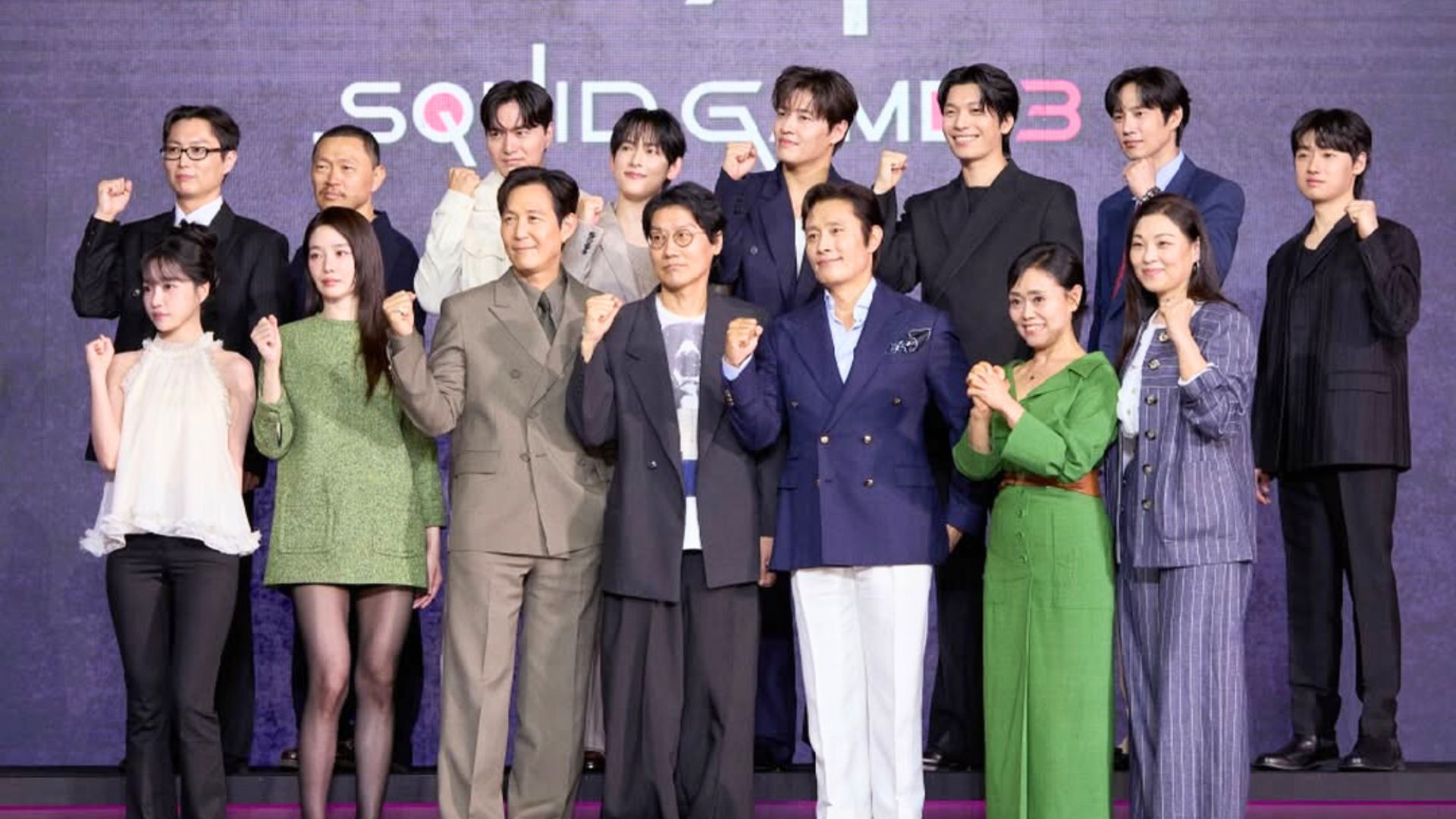 Cast of Squid Game | Image via Instagram: netflixkr