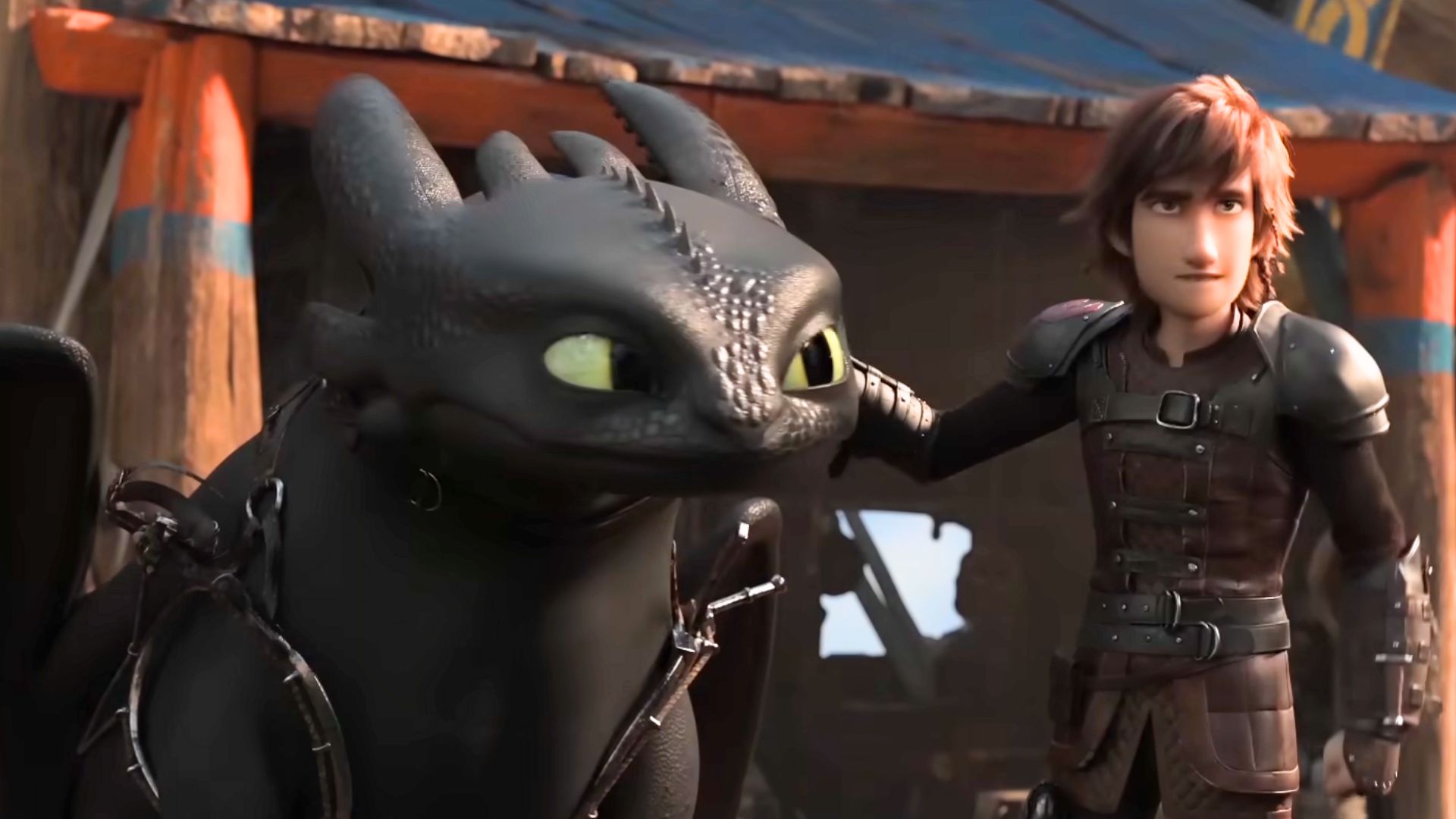 Toothless and Hiccup in How to Train Your Dragon: The Hidden World | Image via DreamWorks Animation