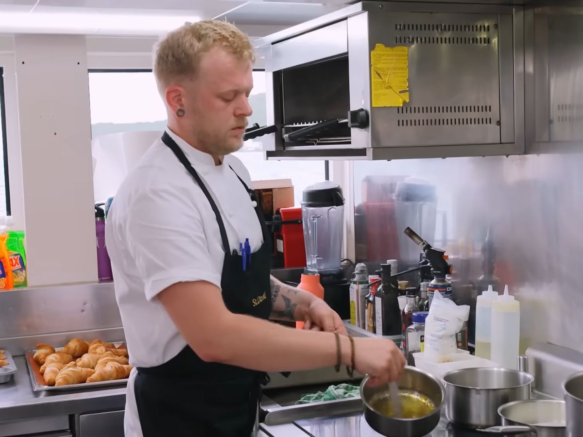 Chef Lawrence from Below Deck. Image Source: Youtube /@Bravo