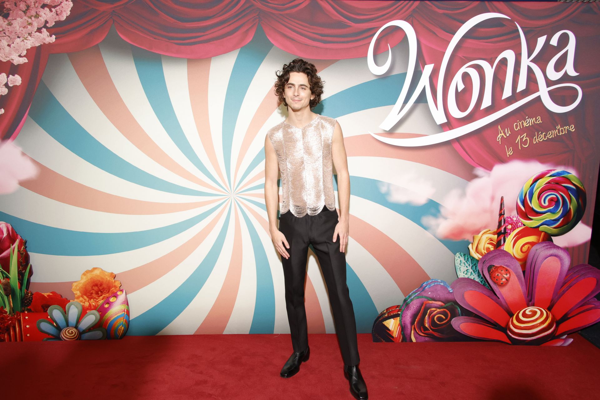 &quot;Wonka&quot; Premiere At Cinema UCG Normandie - Source: Getty