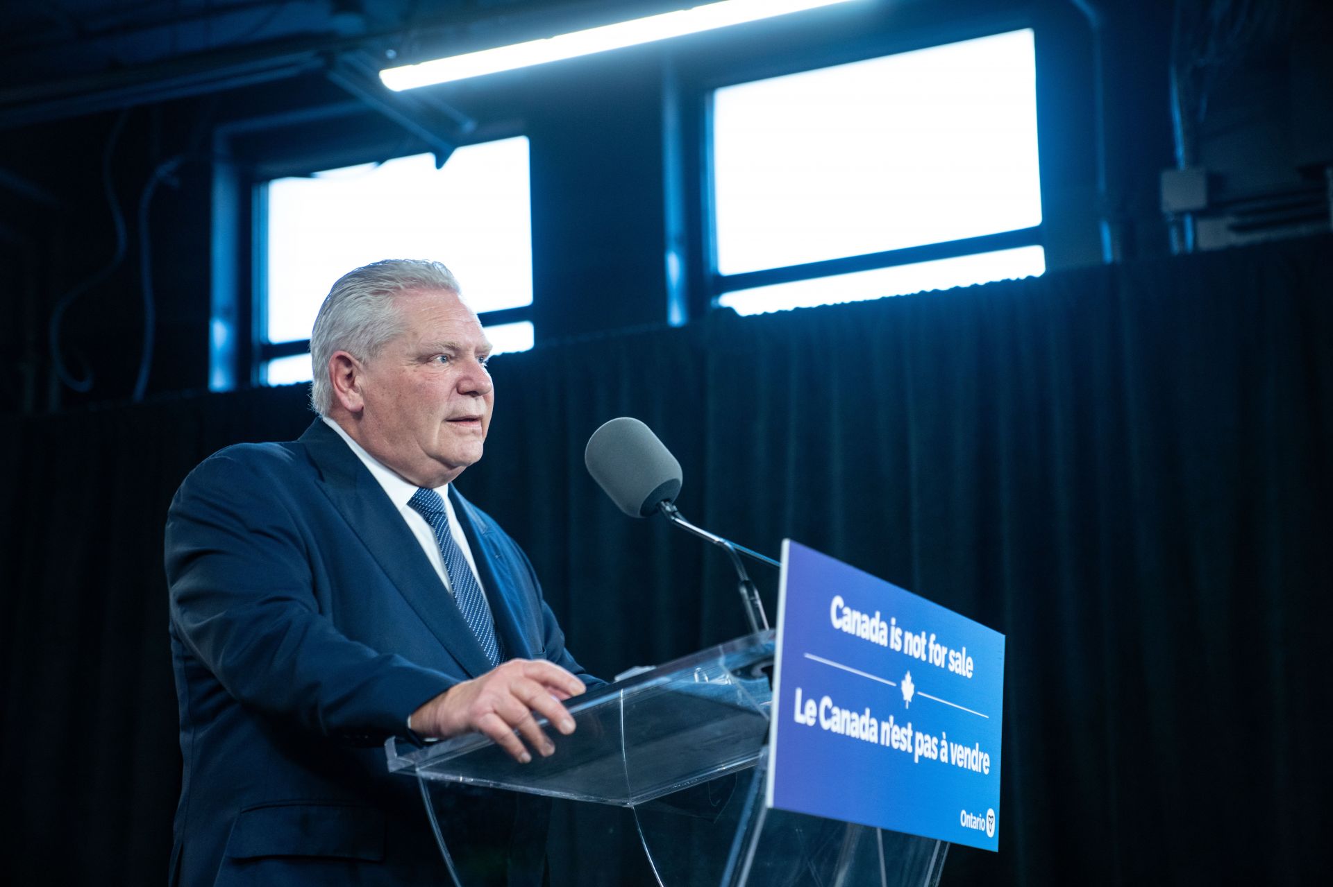 Ontario Premier Doug Ford Holds News Conference With Ontario