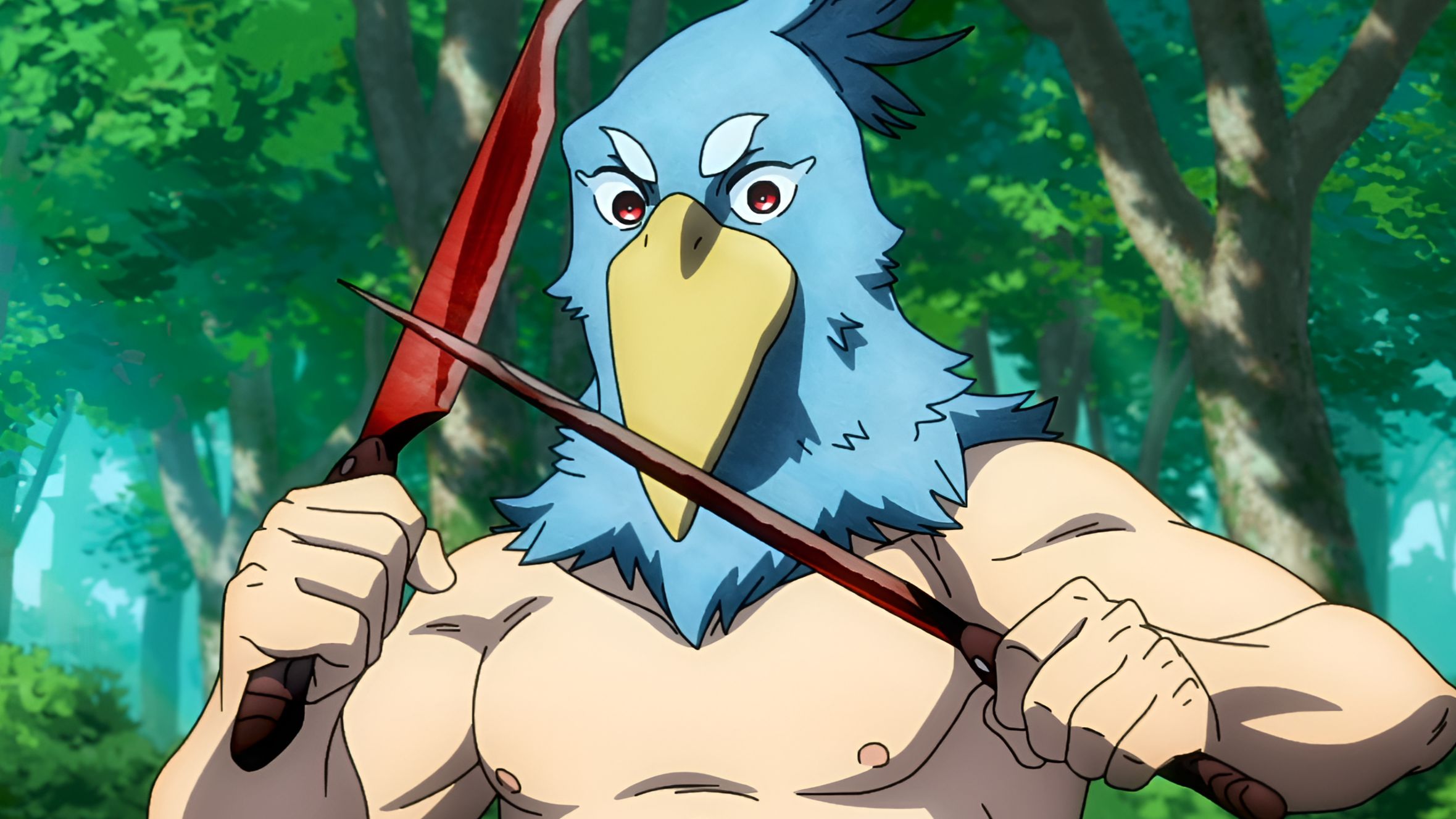 Sunraku as seen in anime 