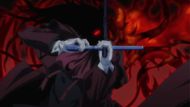 Alucard going against Anderson (Image Source: Studio Geneon)