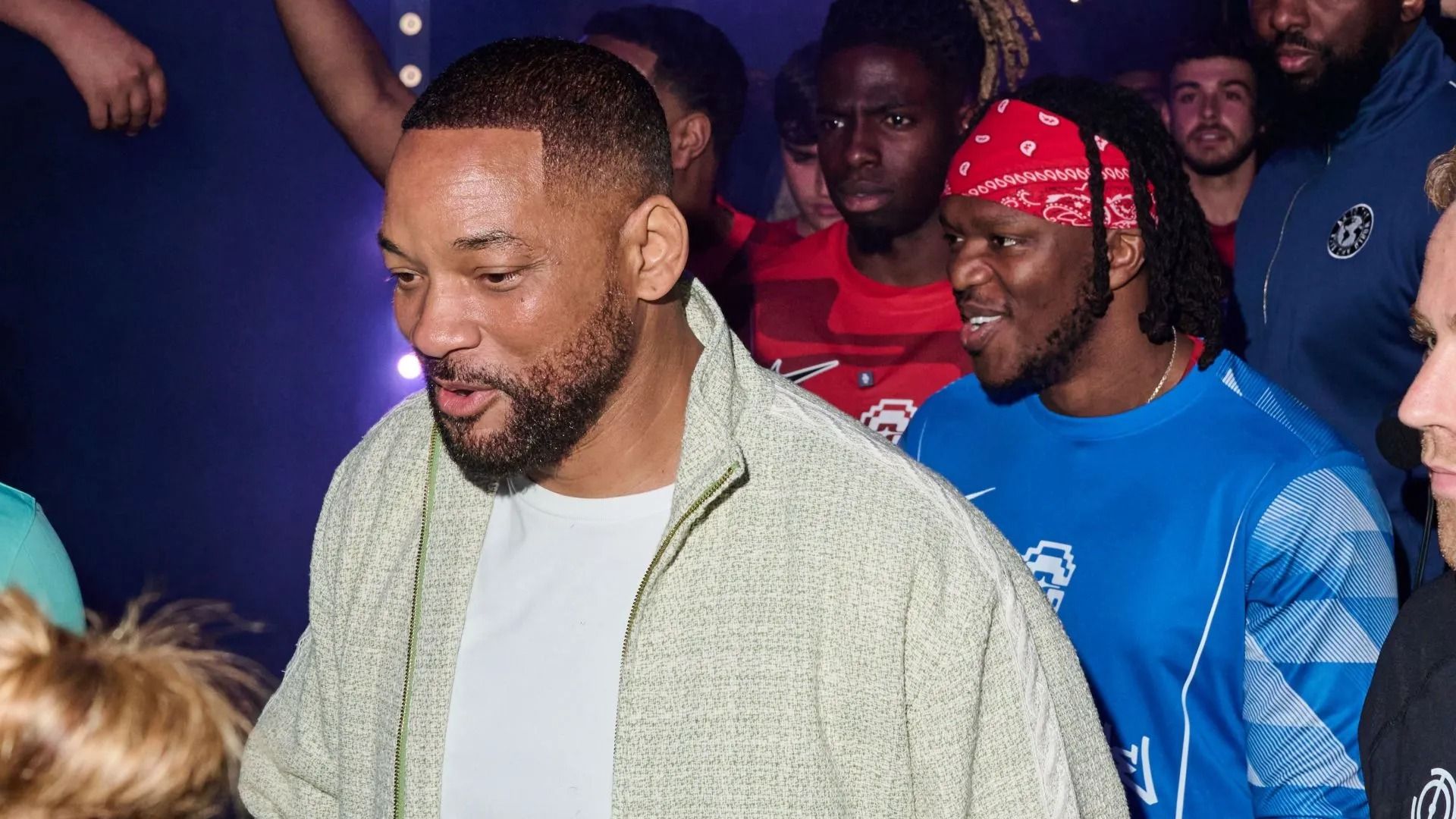 Will Smith and KSI during &quot;Baller League UK - 2025 Final&quot; - Source: Getty