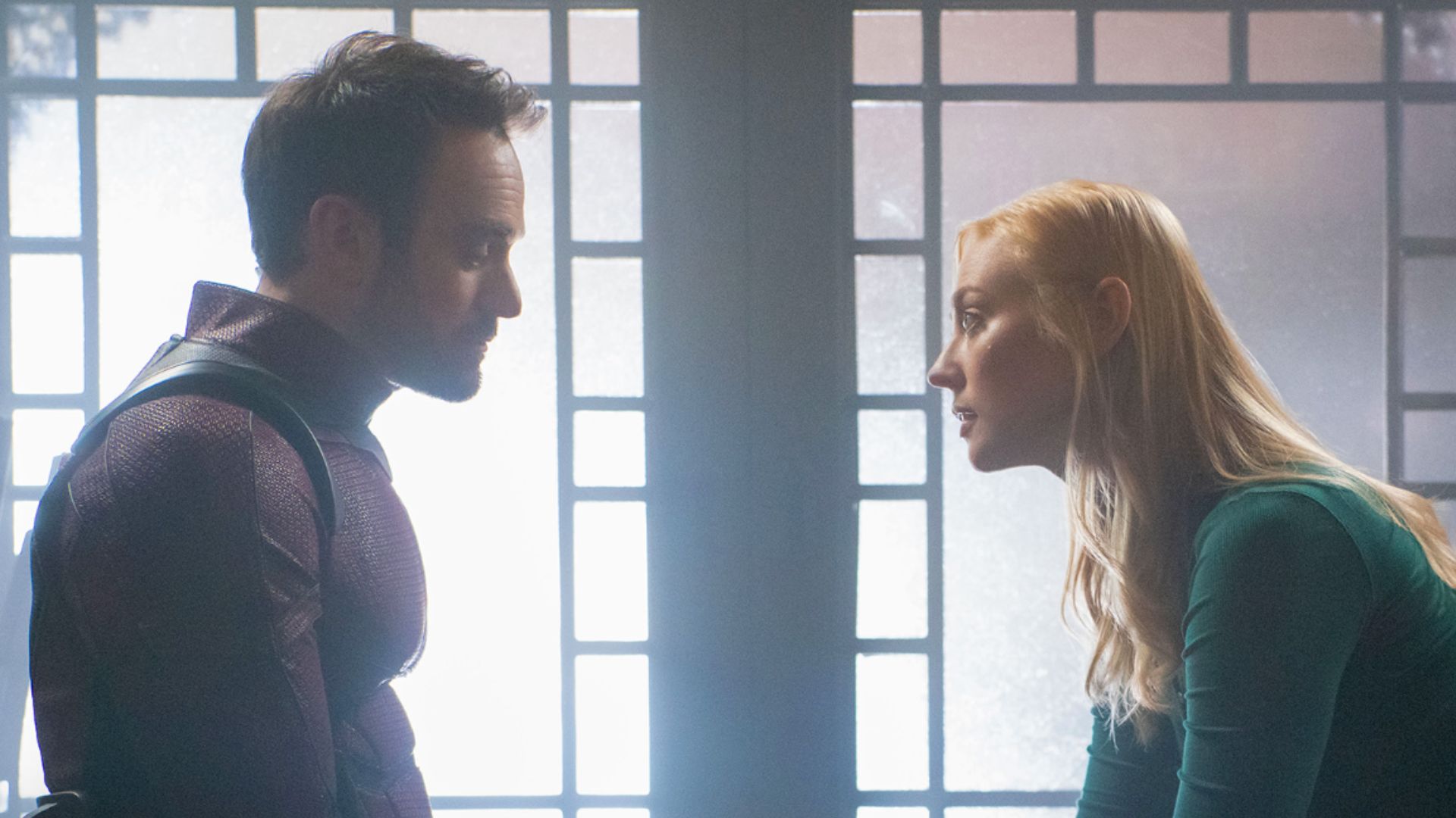 Matt Murdock and Karen Page (Image via a post on X/@Daredevil)