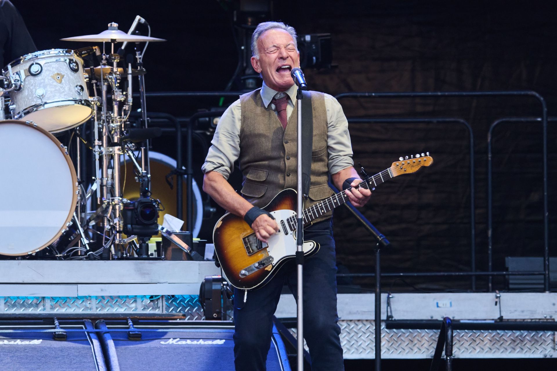 Concert Bruce Springsteen and The E Street Band - European Tour - Source: Getty