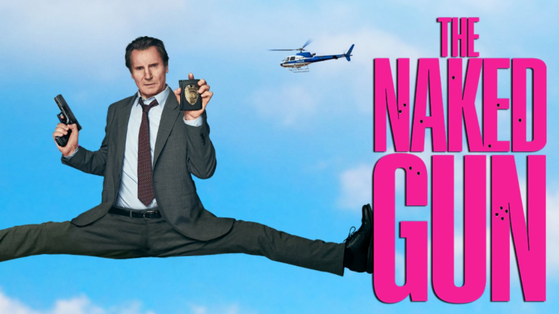 The Naked Gun. (Image Via. X / @@NakedGunMovie)