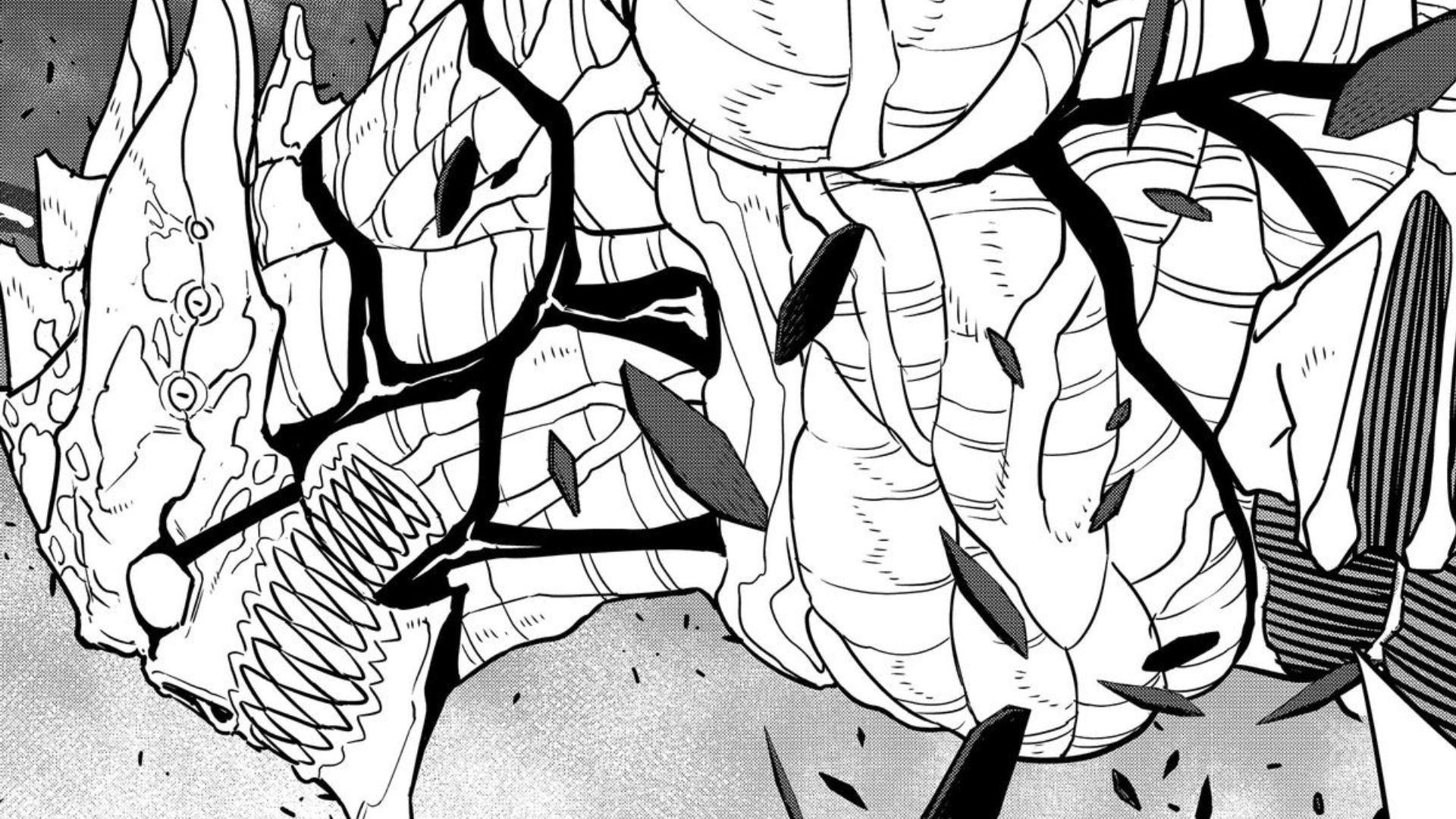 Kafka as seen in the Kaiju No. 8 manga 