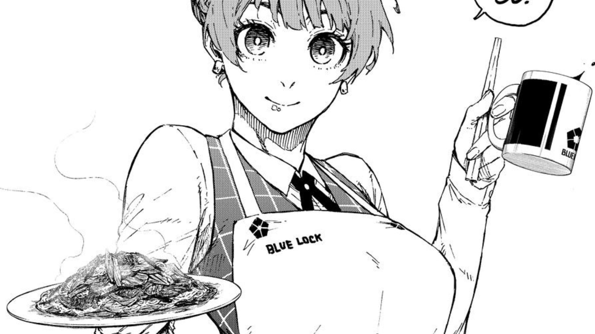Anri as seen in the Blue Lock manga 