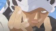 Law using Shambles' ability (Image Source: Toei Animation)