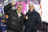 Anderson Cooper with Andy Cohen (Image via Getty)
