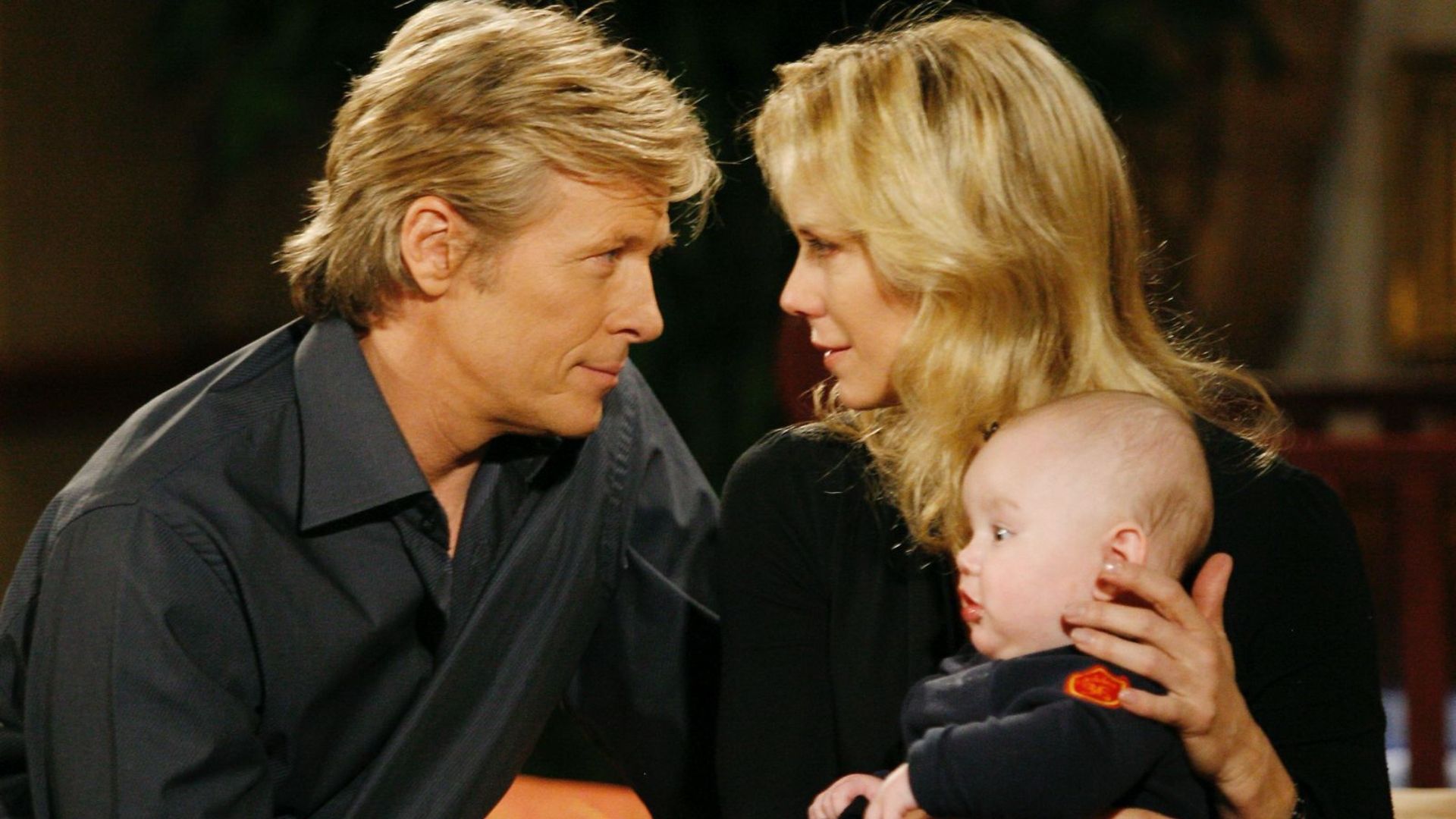 Nick, Brooke, and baby Jack on The Bold and the Beautiful | Image: JPI