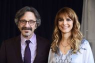 Marc Maron and Lynn Shelton (Image via Getty)