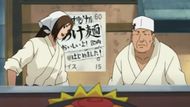 The Ramen Guy (Teuchi) and his daughter Ayame (Image Source: Studio Pierrot)