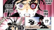Kanao is using Final Form again to save Tanjiro (Image Source: VIZ)