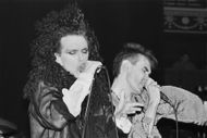 Pete Burns and Morrissey - Source: Getty